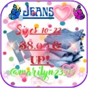 Jeans! Jeans! & more Jeans!
